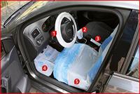 KS Tools 500.8110 Interieurbeschermhoesset - thumbnail