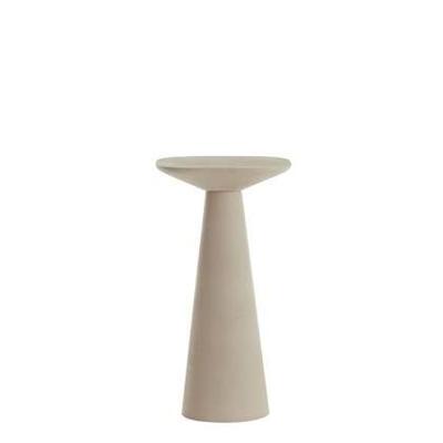 Light & Living Bijzettafel 'Abala' 28cm, kleur Mat Crème