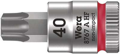 Wera 8767 a hf torx® zyklop bit/dop-combinatie met 1/4" aandrijving met vasthoudfunctie , tx 40 x 28 mm - 1 stuk(s) - 05003371001 Wera 8767 a hf torx® zyklop bit/dop-combinatie met 1/4" aandrijving met vasthoudfunctie , tx 40 x 28 mm - 1 stuk(s) - 05003371001