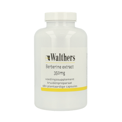 Walthers Berberine extract 350mg 180 Vegetarische capsules