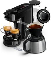 Capsule Koffiemachine Philips SENSEO SWITCH HD6592/65 noir 1 bar 1450 W - thumbnail