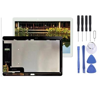 LCD-scherm en digitizer volledige assemblage voor Huawei MediaPad m2 10 0 m2-A01L m2-A01W (wit)
