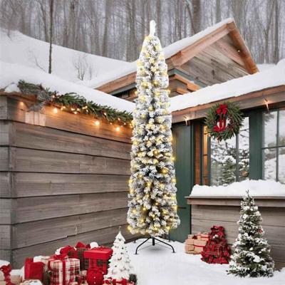 VidaXL Kunstkerstboom groen 240 cm pvc en staal en kunststof VidaXL Kunstkerstboom groen 240 cm pvc en staal en kunststof