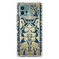 otorola Moto G72 Case Beige Flowers - thumbnail