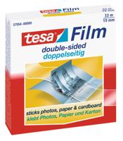Dubbelzijdig plakband tesafilm® 33mx19mm transparant | 6 stuks - thumbnail