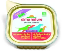 Almo Nature Dailymenu Bio Dog rund & groenten 100g - thumbnail