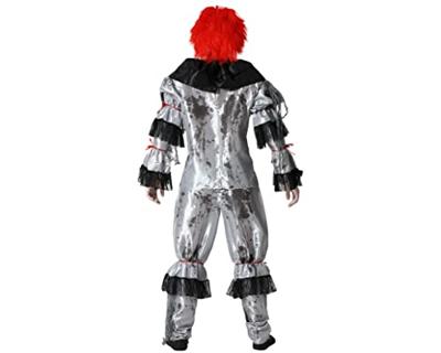 Kostuums voor Volwassenen Grijs Clown Maat M/L Kostuums voor Volwassenen Grijs Clown Maat M/L