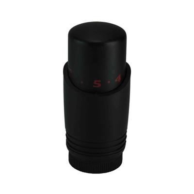 Luxe Thermostaatknop Wiesbaden Riko M-30 Mat Zwart