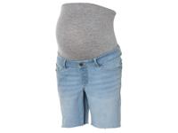 esmara Dames zwangerschaps jeansshort (Lichtblauw, 40) - thumbnail