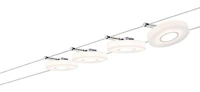 Paulmann DiscLED I 50109 Kabelbasissysteem LED vast ingebouwd 16 W LED Satijn