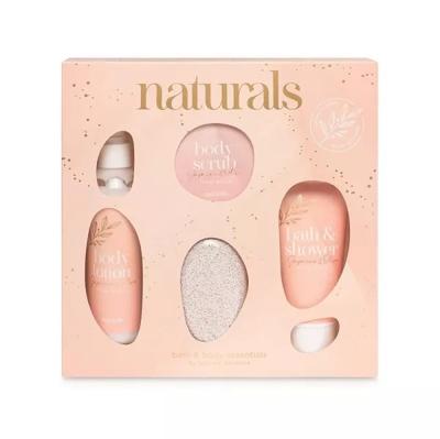 Naturals Badgeschenkset 4-delig Jasmine & Olive