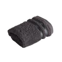 Vossen Vossen Gezichtsdoekje Cult de Luxe 7660 Graphit 30x30 - thumbnail