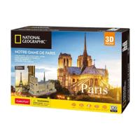 Cubic Fun national geographic 3d puzzel notre-dame parijs 128 stukjes - thumbnail