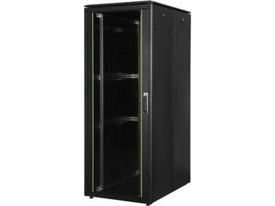 Digitus DN-19 42U-8/12-1B 19inch-patchkast (b x h x d) 800 x 2053 x 1200 mm 42 HE Zwart, Zwart (RAL 9005)