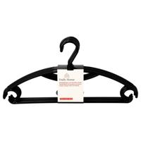 Daily Home Plastic Kledinghangers 5 Stuks Zwart - thumbnail