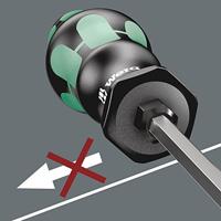 Wera 355 SK PZ Pozidriv schroevendraaier, PZ 2 x 100 mm - 1 stuk(s) - 05009342001 - thumbnail