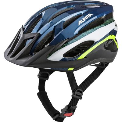 Olympic Sportswear Alpina sports mtb helm mtb17 58-61 glans donkerblauw/neon