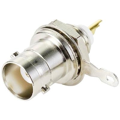 TRU COMPONENTS TC-10101488 BNC-connector Bus, inbouw verticaal 50 Ω 1 stuk(s)