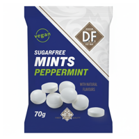 D.F. sugarfree mints pepermunt zakje (12x 70g) - thumbnail