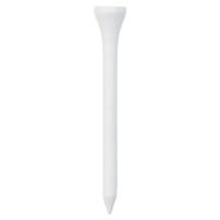 VidaXL 1000 st golftees 70 mm bamboe wit - thumbnail