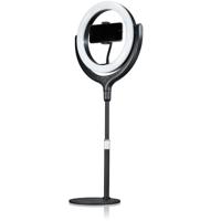 BRESSER BR-RL 10B led-ringlicht met statief en USB-aansluiting - thumbnail