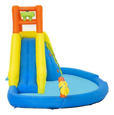 Bestway Opblaasbare Zwembad Waterpark 435x286x267cm + 5 Jaar Tuin 53478
