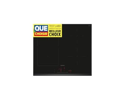 Siemens iQ500 ED651HSB1E kookplaat Zwart Ingebouwd 60 cm Inductiekookplaat zones 4 zone(s)