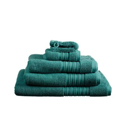 Beddinghouse Beddinghouse Sheer Handdoek Donker Groen 50x100 cm