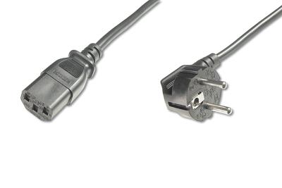 Digitus Stroom Netkabel 5.00 m Zwart
