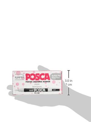Paintmarker uni posca pc3m f bruin | 6 stuks Paintmarker uni posca pc3m f bruin | 6 stuks