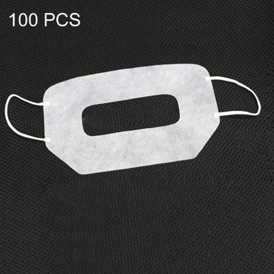 100 stuks beschermende hygiëne Eye Mask witte wegwerp Eyemask voor Virtual reality bril