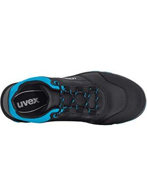 uvex 2 xenova® 9555243 Veiligheidsschoenen ESD S3 Schoenmaat (EU): 43 Zwart, Blauw 1 paar