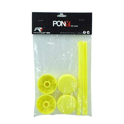 Saccon Etalage showstandaard stylingset Pony geel