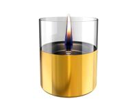 Lilly Glass 10 cm - goud - thumbnail
