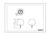 Trio TuinlampMelo op batterijen - R55326101 - thumbnail