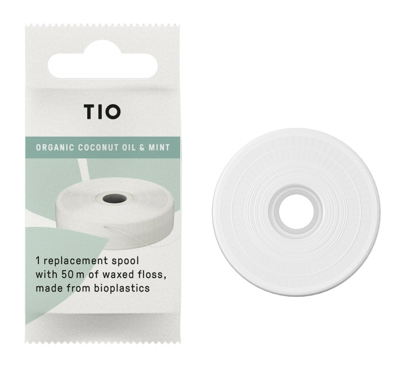 TIO Refill bio-based vegan flosdraad - 50 meter