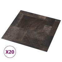 VidaXL Vloerplanken 20 st zelfklevend 1,86 m² houtstructuur - thumbnail