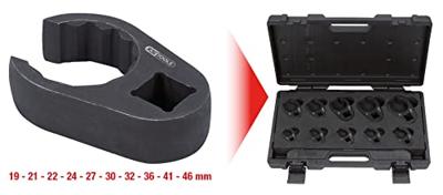 KS Tools 913.1300 Kabelsleutelset, SW 19-46 mm, 10-delig