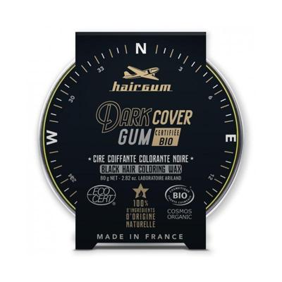 Hairgum Dark Cover Black Hair Coloring Wax 80Gram