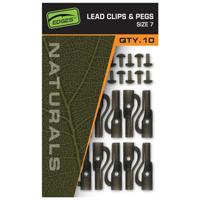 Fox Naturals Size 7 Lead Clips & Pegs - thumbnail