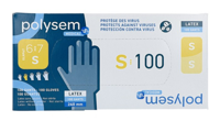 Polysem Latex Handschoenen Maat S - thumbnail