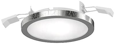 LightMe LM85665 Aqua LED-inbouwlamp LED 6 W Bladzilver (glanzend)