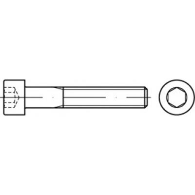 TOOLCRAFT TO-5441832 Cilinderkopschroeven 3.2 mm 25 mm Binnenzeskant (inbus) 83912 Staal A5 100 stuk(s)