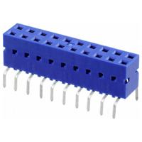 Amphenol Female header (standaard) 71991-810LF 1 stuk(s) - thumbnail