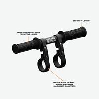 Kids ride shotgun mtb 2.0 front child seat + handlebar set - thumbnail