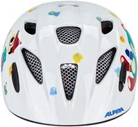 Olympic Sportswear Alpina sports kinderhelm ximo white bear 47-51 glans - thumbnail