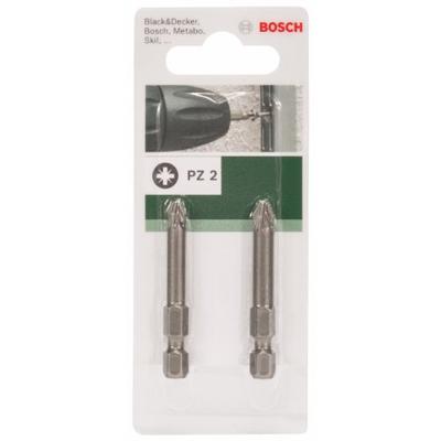 Bosch Accessoires Schroefbit PZ2 49mm,1/4" Zeskant - 2609255929 Bosch Accessoires Schroefbit PZ2 49mm,1/4" Zeskant - 2609255929