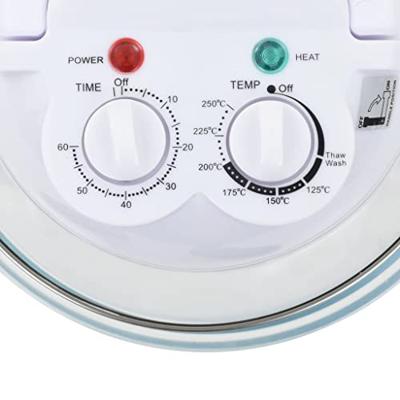 VidaXL Halogeen heteluchtoven met uitbreidingsring 800 w 10 l