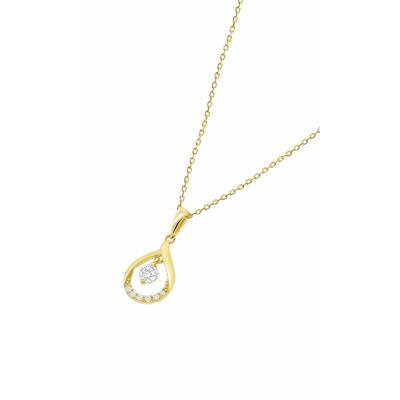 Dames hanger Lotus HIN00139/43 Gouden