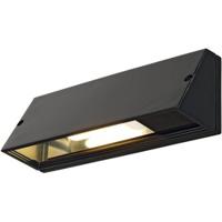 Wandlamp PEMA SQUARE zwart 1xE27 - thumbnail